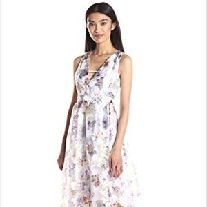 BCBGeneration | Organza & Tulle Ethereal Floral 🌸 Embroidered Gown